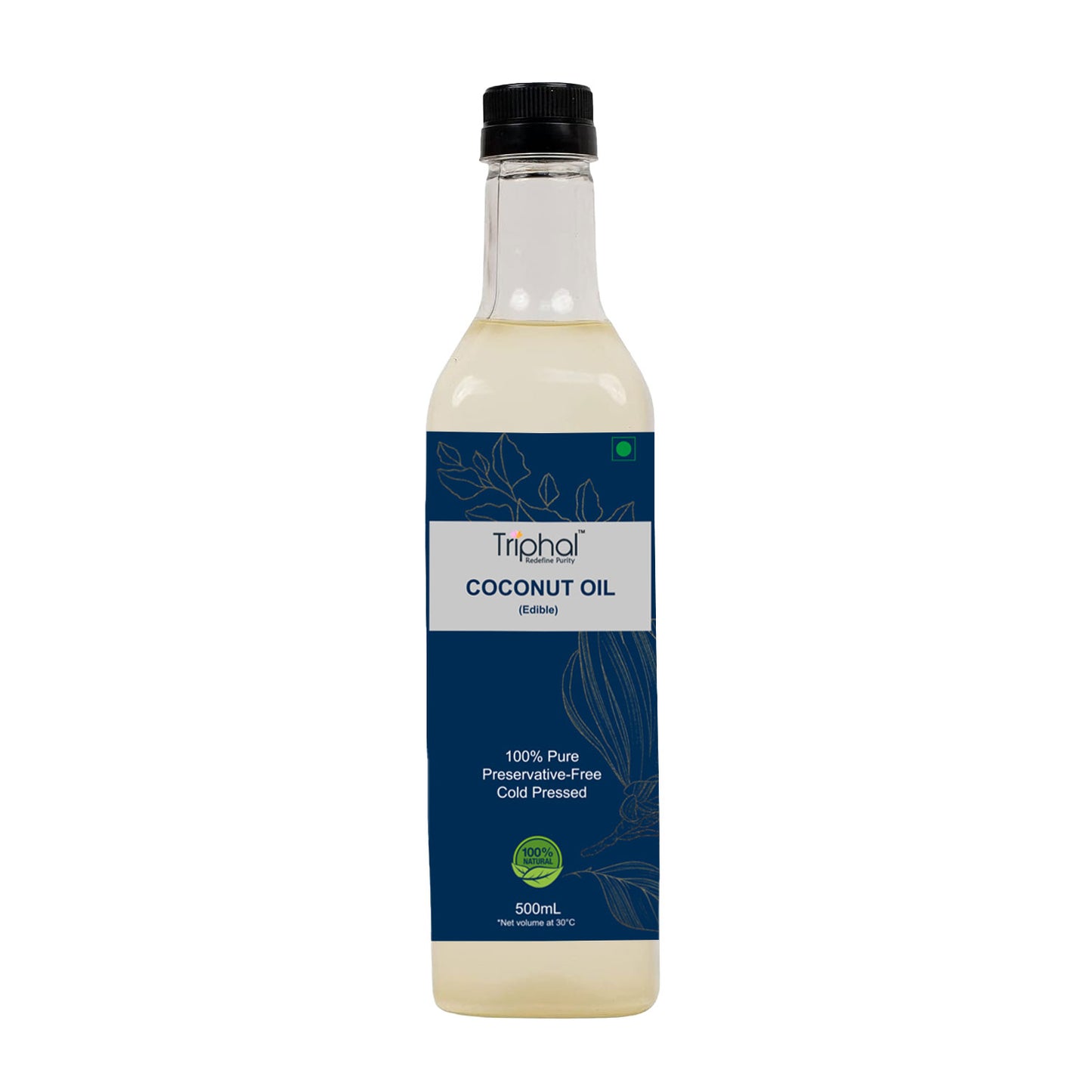 Pure Cold Pressed Coconut Oil | 100% Natural | Edible Nariyal Ka Tel