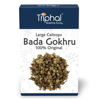 Original Bada Gokhru - Pure Indian Jadibooti by Triphal