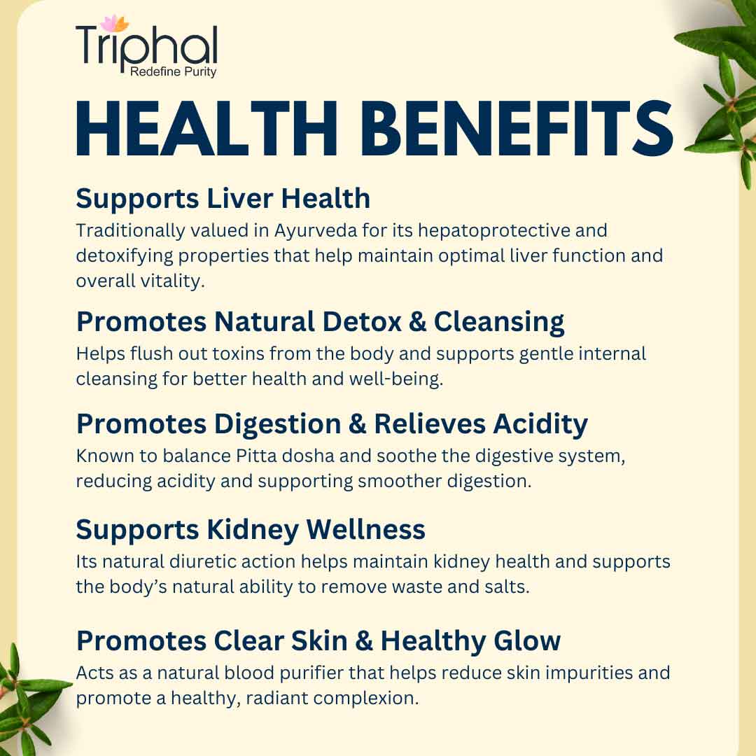 Bhumi Amla Powder - Pure, Natural Bhumyamalaki Churna | Triphal