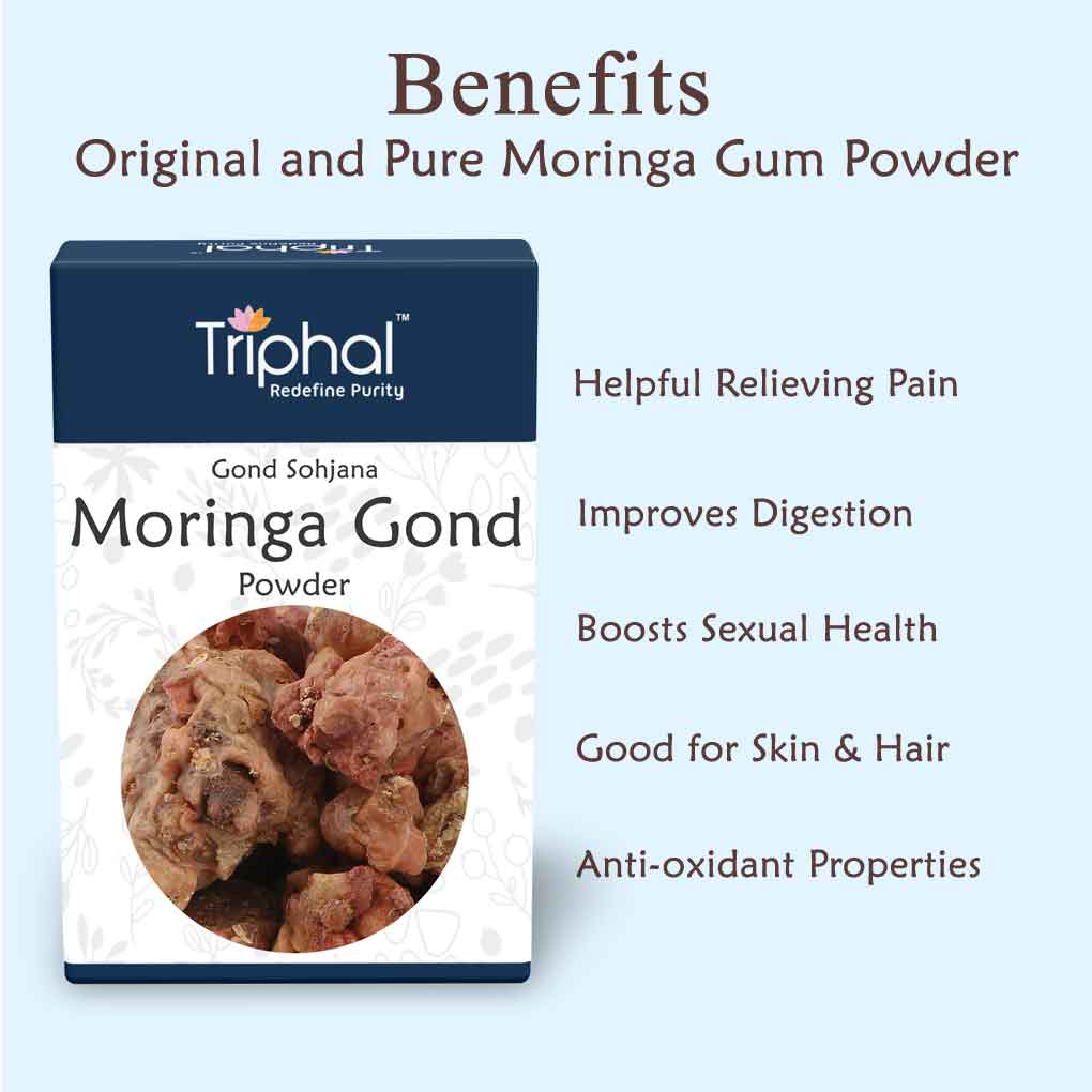 Benefits of pure and natural moringa gum
