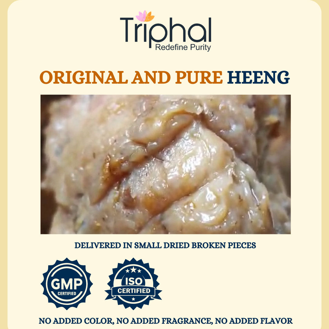 Premium Heeng - Asafoetida | 100% Original Hing | Non-adulterated | Triphal