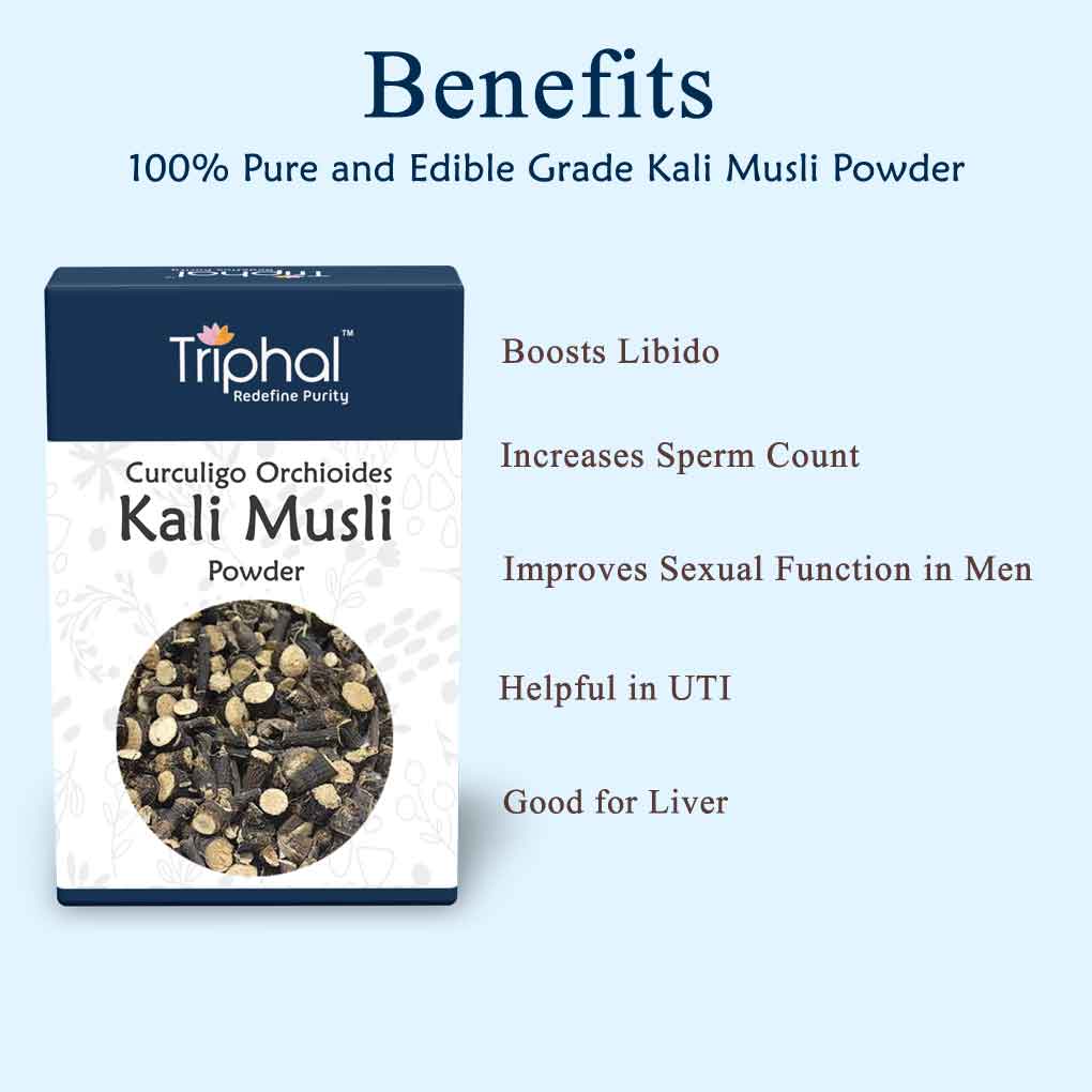 Kali Musli Churna / Black Musli Powder - Edible Grade Herb Powder