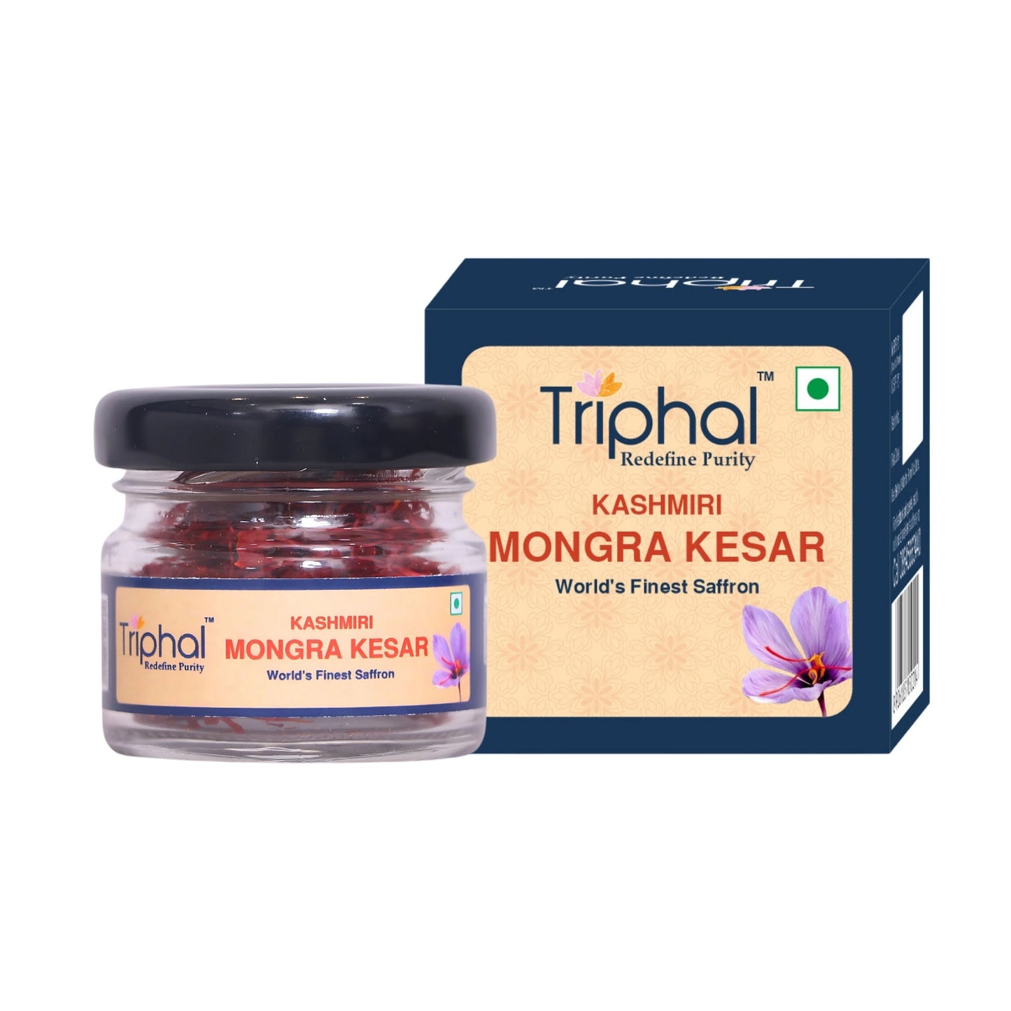 Kesar Kashmiri - Saffron | Original & Pure | Premium Grade | Triphal