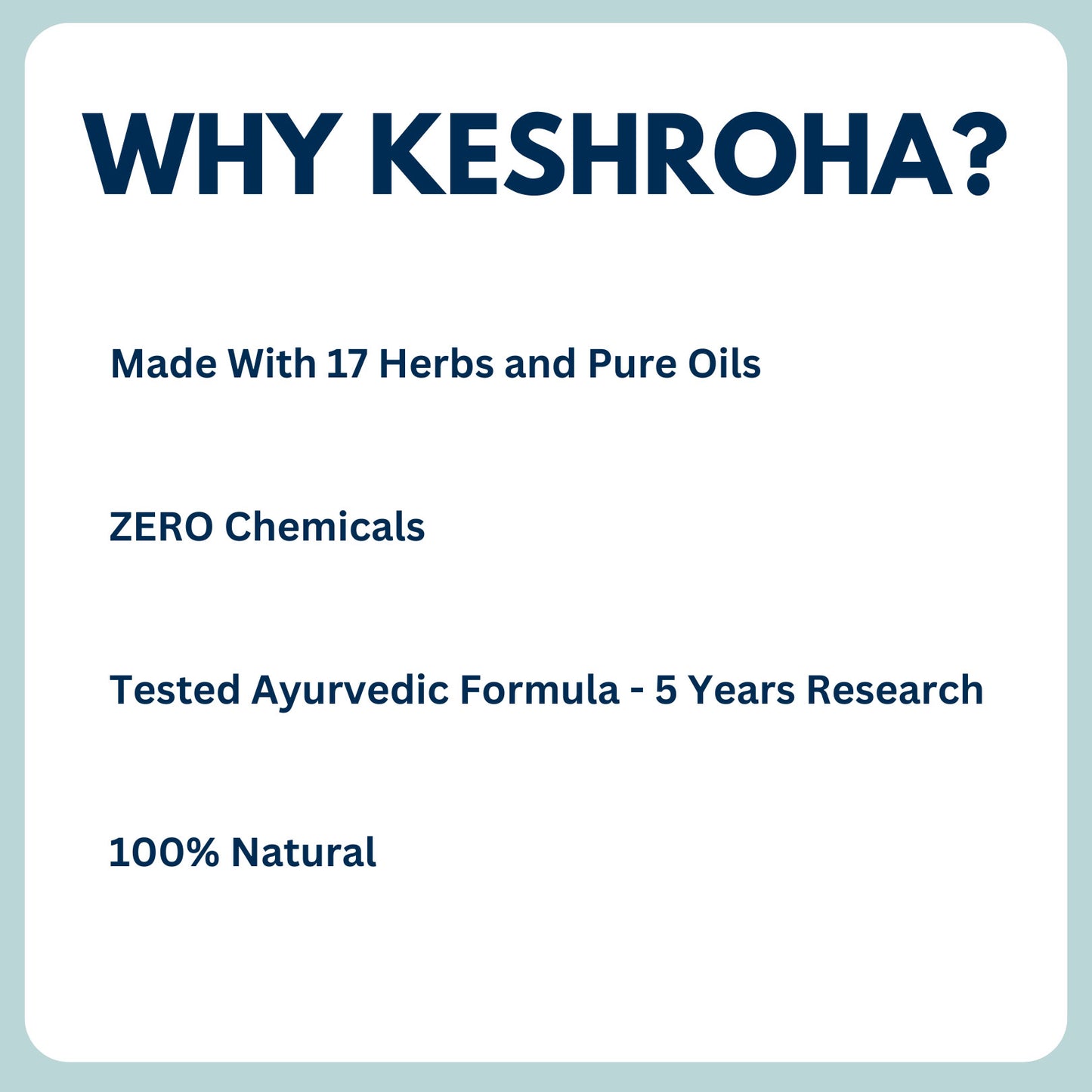 Keshroha - Ayurvedic Hair Oil - 100mL