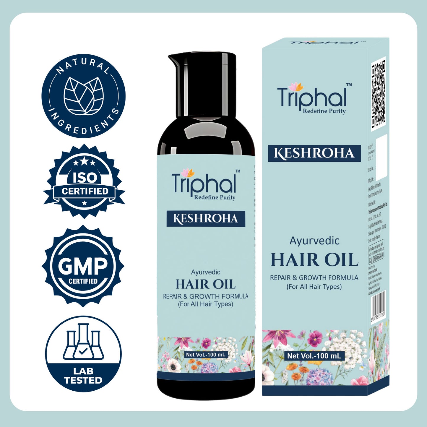Keshroha - Ayurvedic Hair Oil - 100mL