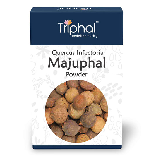 Majuphal Churna - Oak Galls Powder - Gall Nut Powder | 100% Natural | Preservative Free