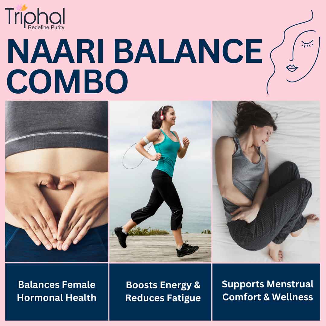 Naari Balance Combo - Shatavari, Ashoka, Lodhra & Ashwagandha