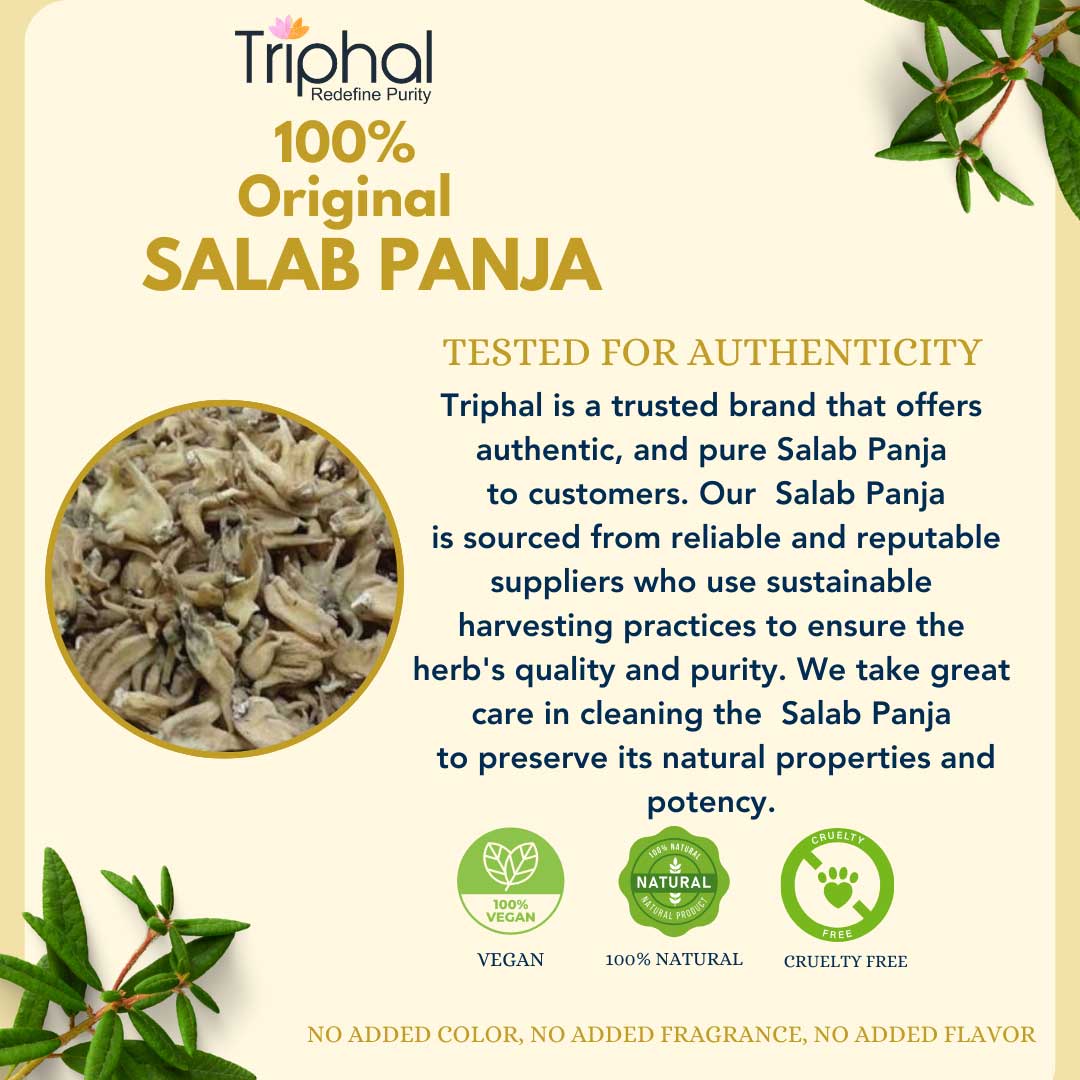 Salab Punja – Salam Panja – Marsh Orchid | Most Potent Herb For Men | Triphal