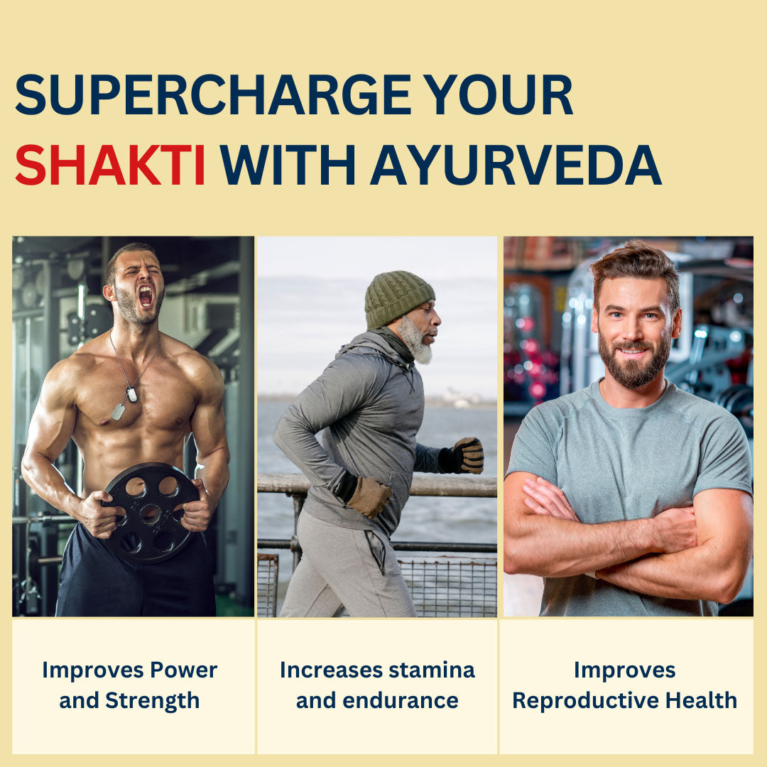 Shakti Max Combo - Pure Himalayan Shilajit, Male Vitality Powder