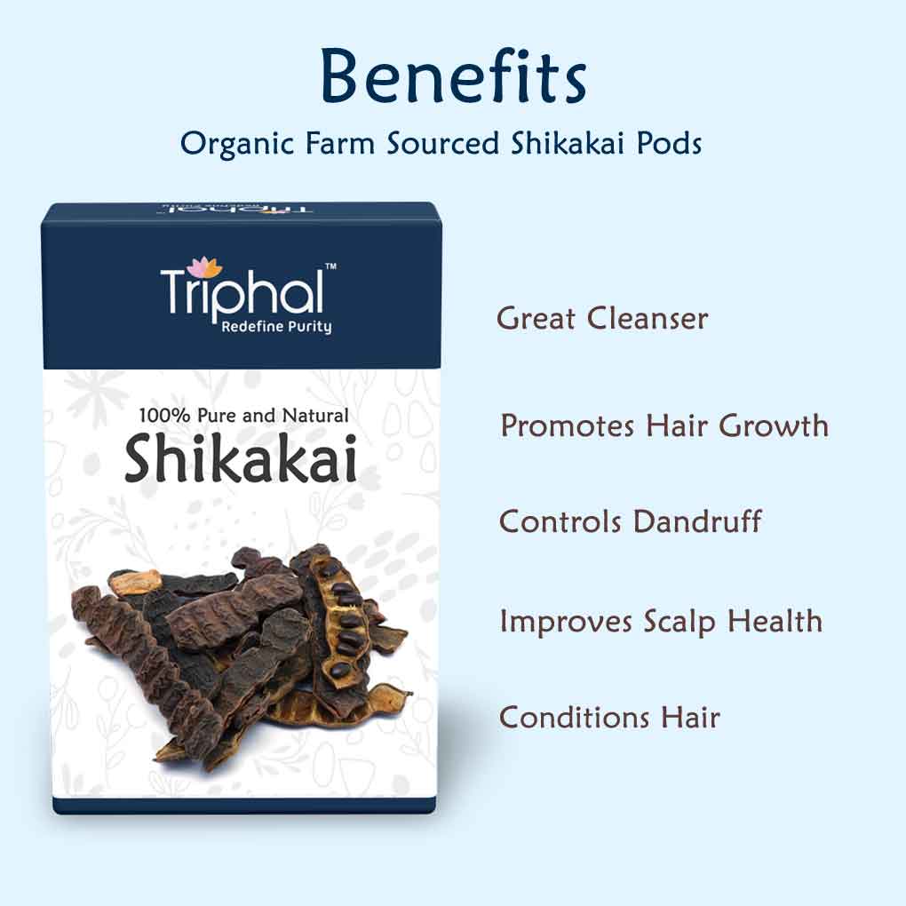 Shikakai Pods: Nourish Your Hair the Ayurvedic Way | Pure Acacia Concinna | Triphal