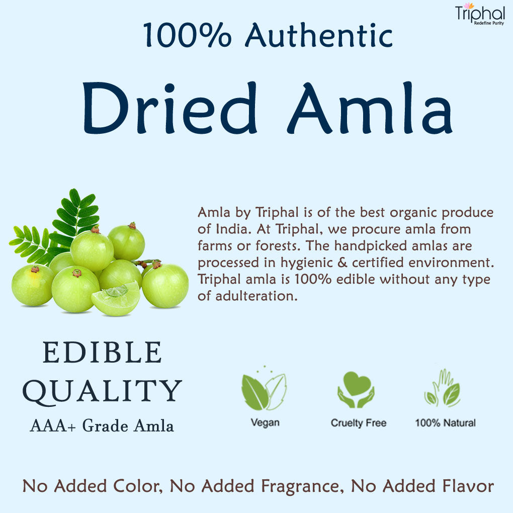 Organic dry amla for eating