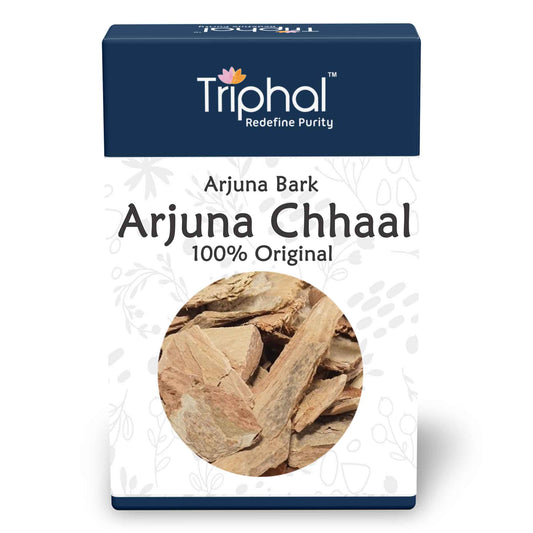 Original Arjuna Bark or Arjun ki chal - 100% pure premium quality by a brand name Triphal