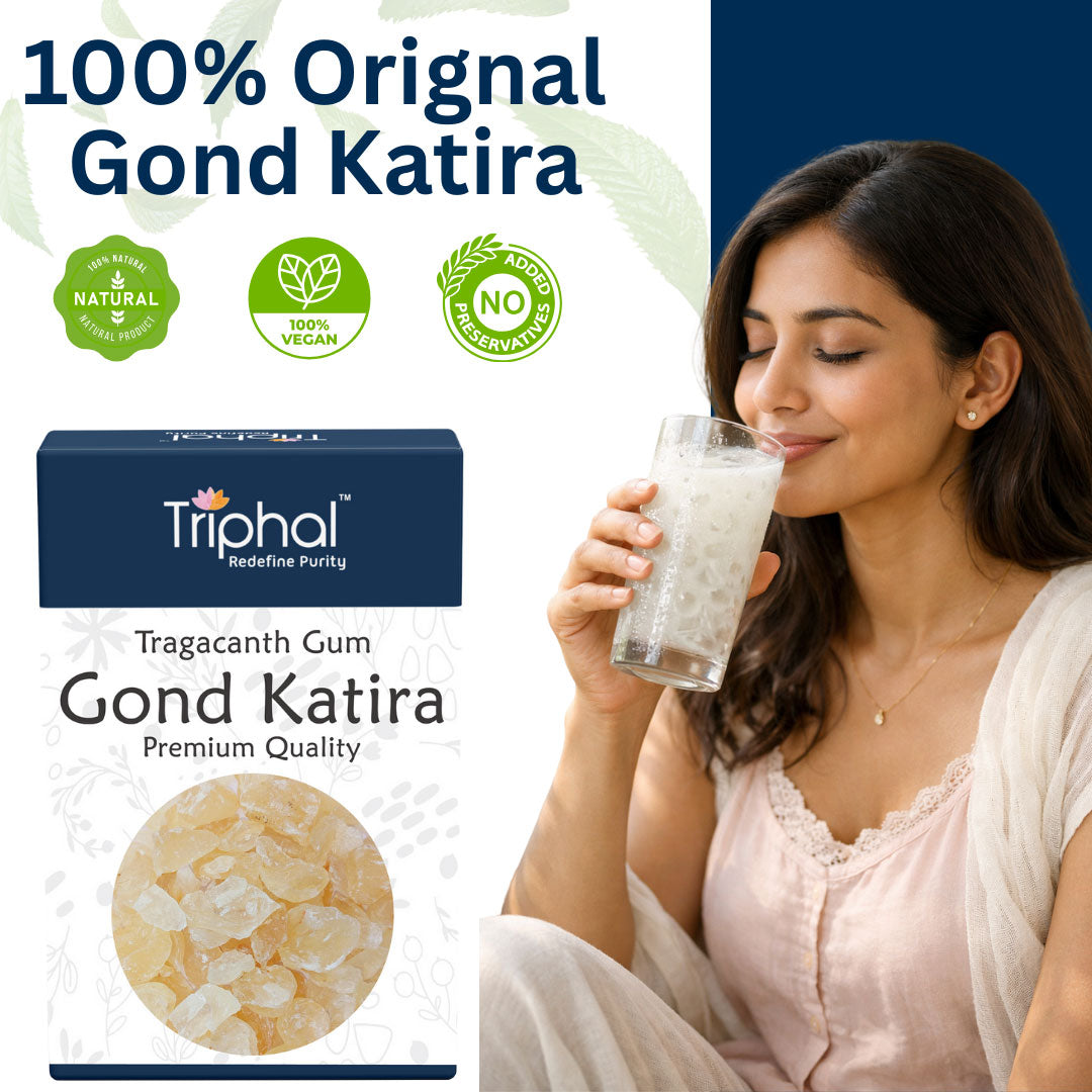 Gond Katira - Tragacanth Gum | Excellent Cooling Properties | Almond Gum | 100% Natural