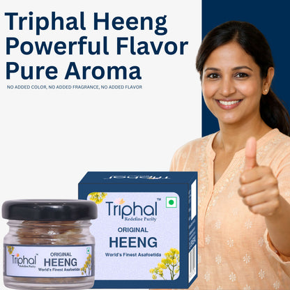 Premium Heeng - Asafoetida | 100% Original Hing | Non-adulterated | Triphal