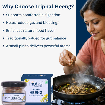 Premium Heeng - Asafoetida | 100% Original Hing | Non-adulterated | Triphal