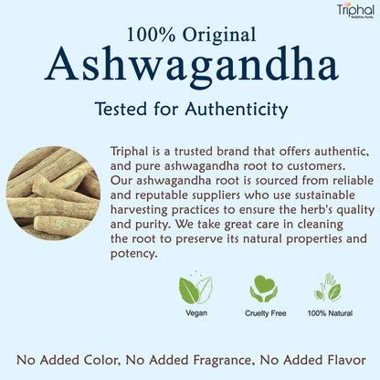 Original Ashwagandha root for health and wellness by Triphal