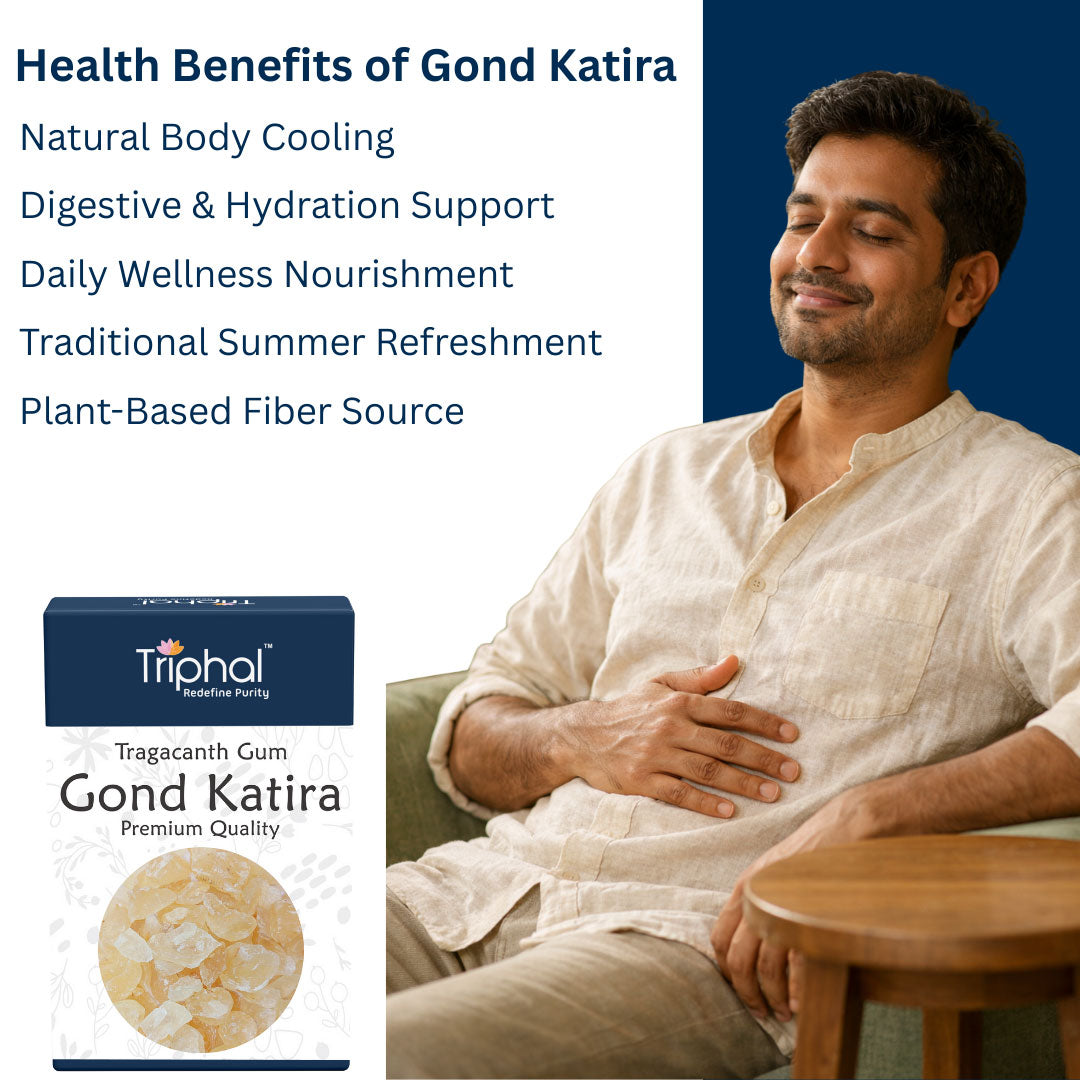 Gond Katira - Tragacanth Gum | Excellent Cooling Properties | Almond Gum | 100% Natural