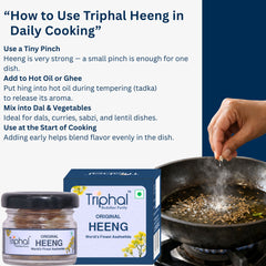 Premium Heeng - Asafoetida | 100% Original Hing | Non-adulterated | Triphal