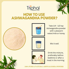 Ashwagandha Powder - Organic & Preservative Free