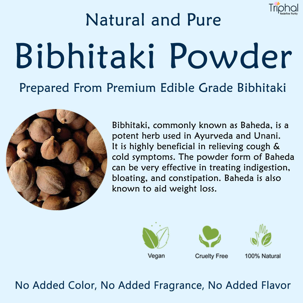 Vibhitaki Powder by Triphal - Original and Pure