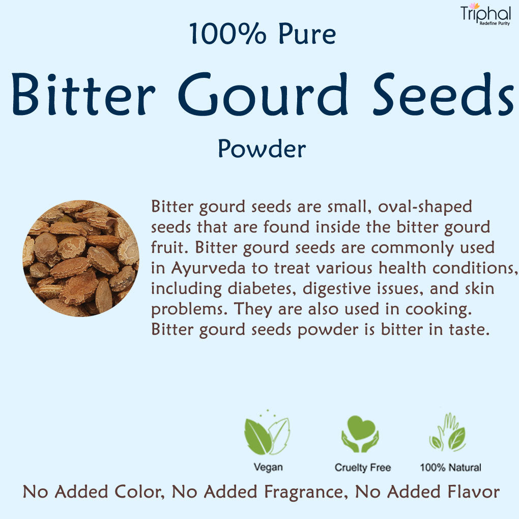 Powdered Bitter Gourd Seeds for health and wellness