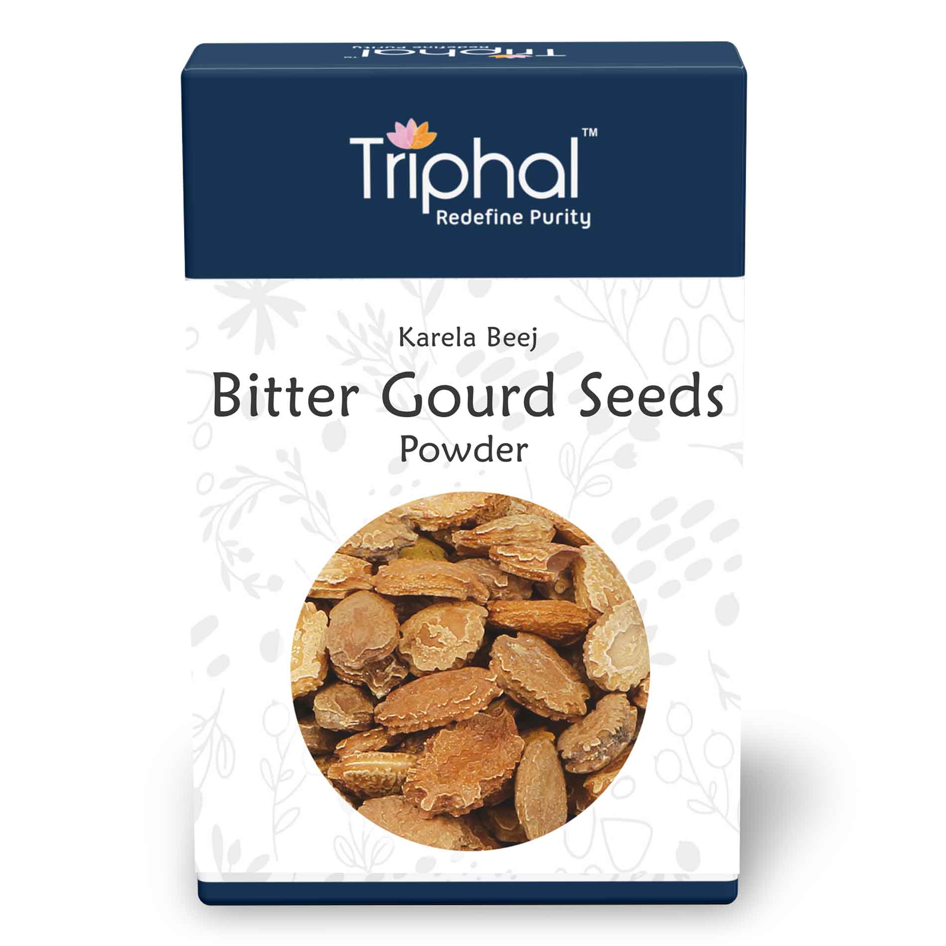 Bitter Gourd Seeds Powder - Karela Beej Churn Pure and Natural