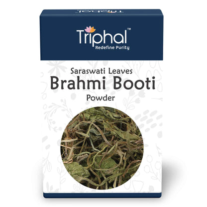 Brahmi Powder or Bacopa Churn for good memory and brain function - 100% pure ayurvedic powder without any adulteration
