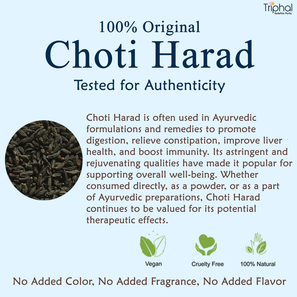 Benefits and uses of choti harad or black himej
