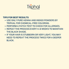 Ayurvedic Hair Color Kit - Henna and Indigo Powder