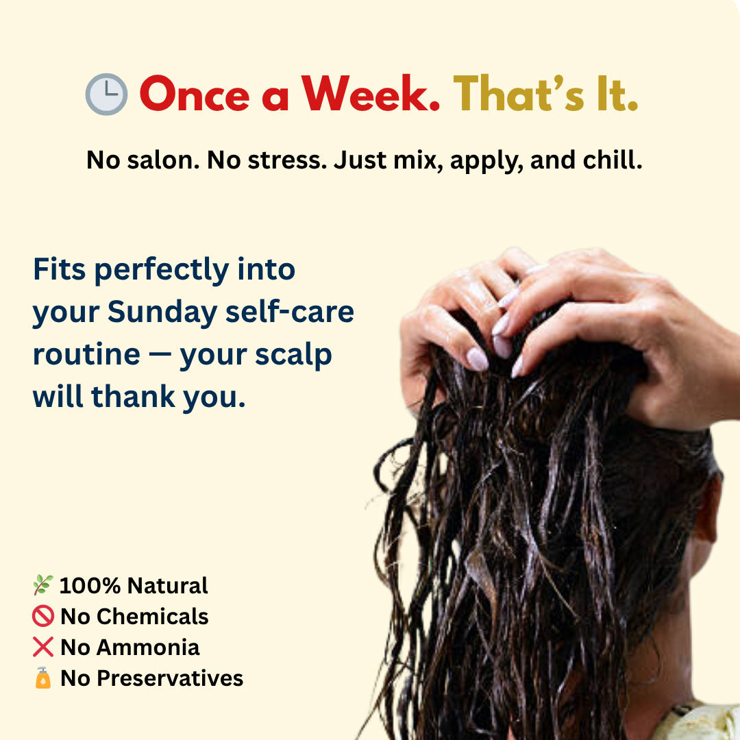 Kesh Sudha Ritual – Ayurvedic Weekly Hair Care Combo