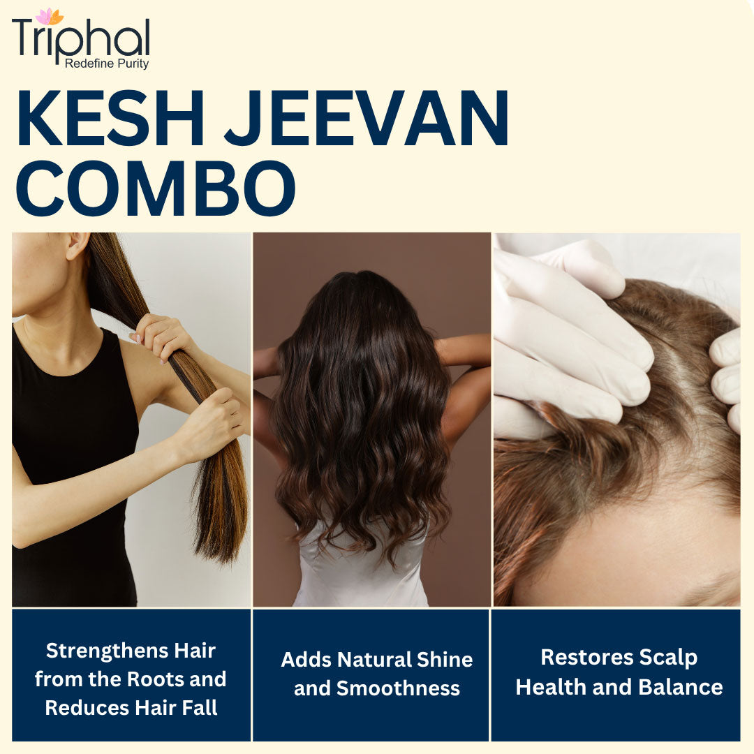 Kesh Sudha Ritual – Ayurvedic Weekly Hair Care Combo
