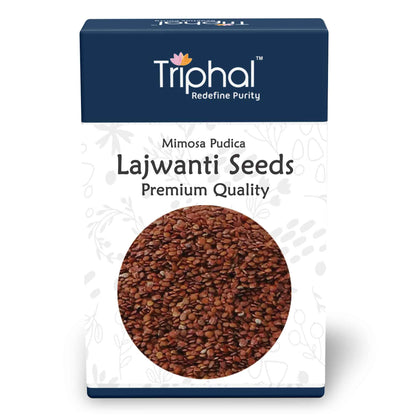 Buy Original Lajvanti Seeds by Triphal for piles, diarrhea, digestion, and hair fall.