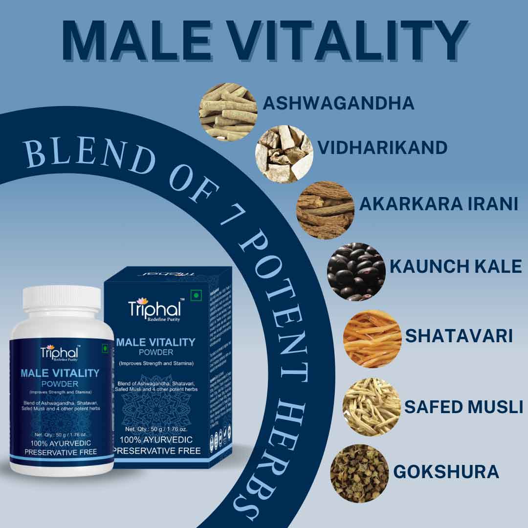 Shilajit (20g) - Male Vitality Powder (50g) | Combo For Men