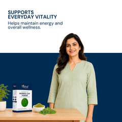Triphal Moringa Leaf Powder for natural daily nutrition, energy, and overall wellness