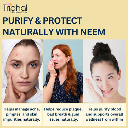 Neem Leaf Powder - Pure and Natural Nim Patta Churna | Triphal