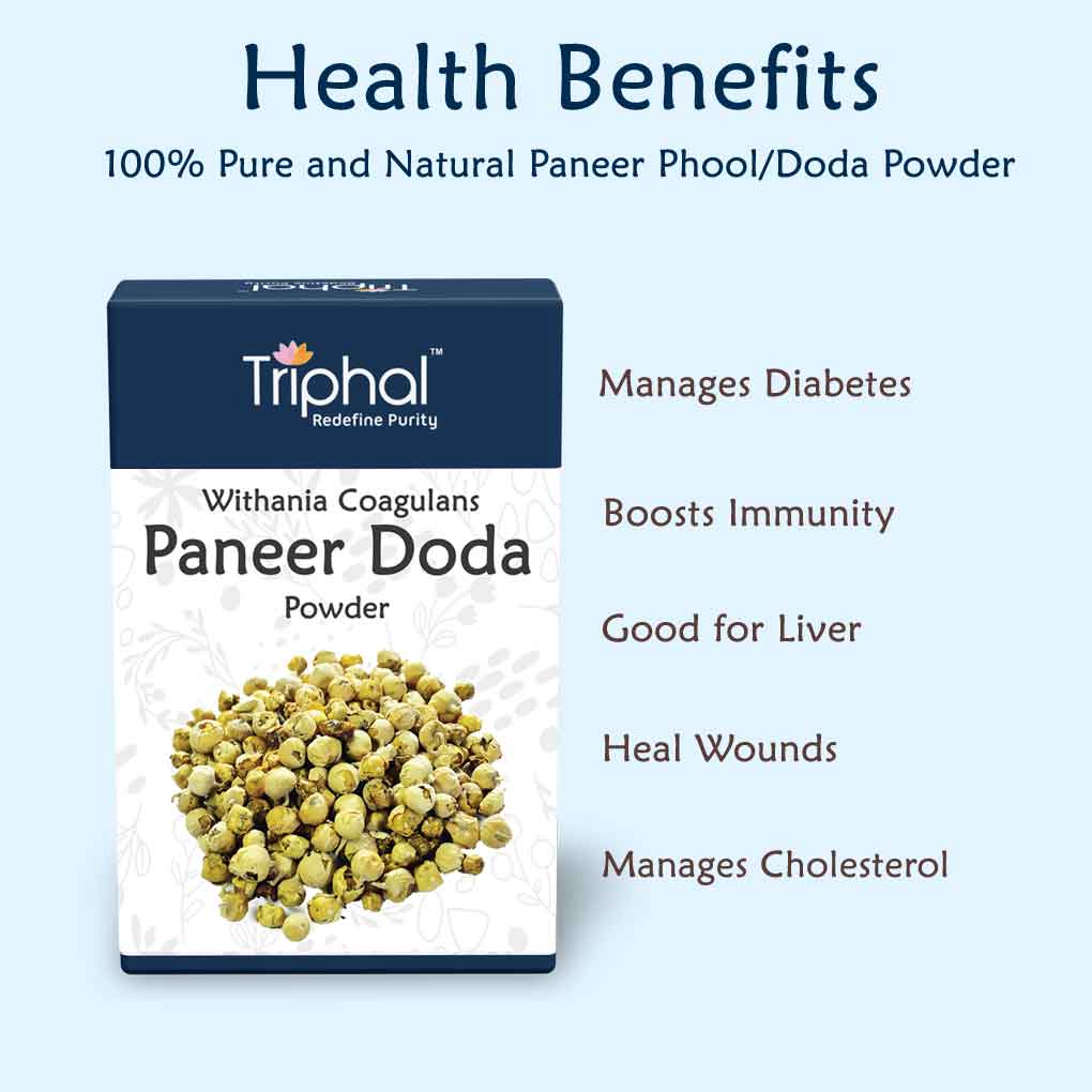 Benefits of paneer phool powder by Triphal