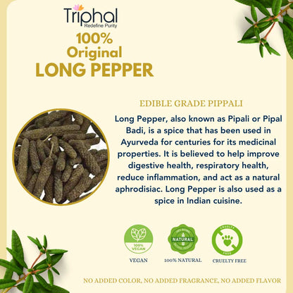 Long Pepper – Pipali – Pipal Badi | Authentic Indian Herb For Wellbeing