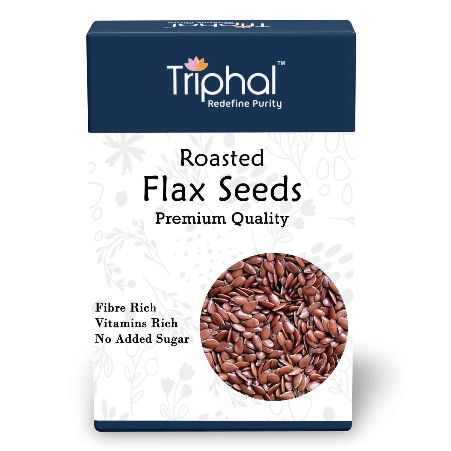Triphal's Crunchy Roasted Flax Seeds - A Delicious and Nutritious Superfood Snack