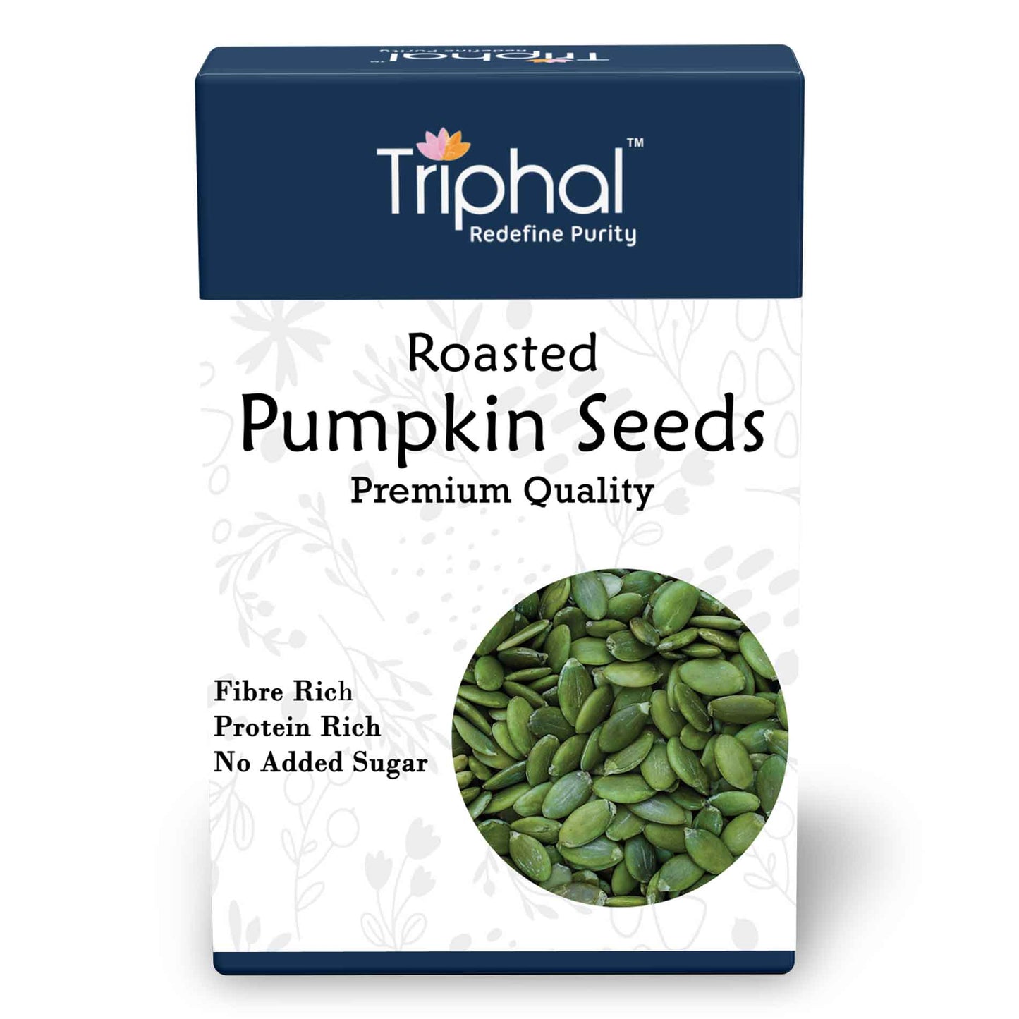 Triphal's Roasted Pumpkin Seeds - A Delicious and Nutritious Snack for Diet-Conscious Individuals