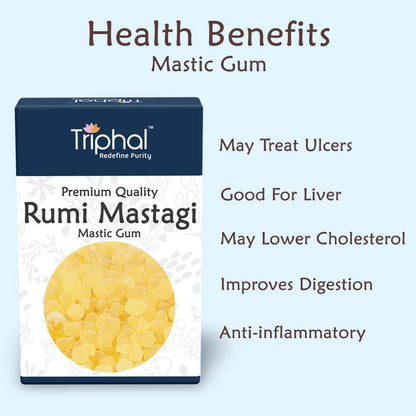 Health Benefits of mastic gum or roomi mastagi  - Buy 100% Original mastagi rumi with Triphal