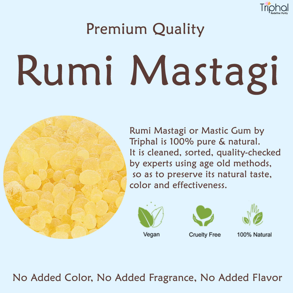 Rumi Mastagi - Mastic Gum - Pistacia Lentiscus | Original Gum by Triphal