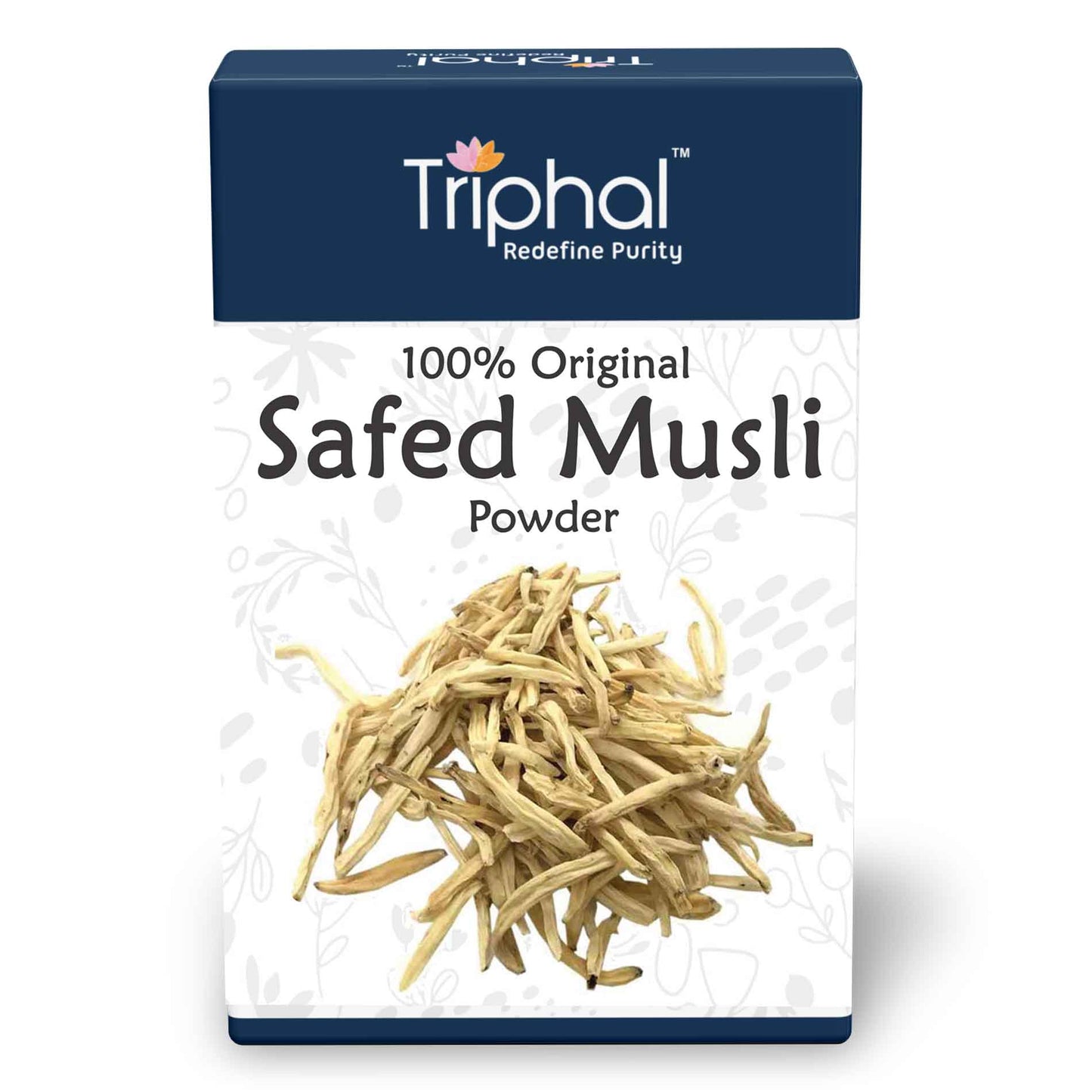 Pure and Original Safed Musli Powder or SHwet Moosli CHurna - No Added Color, No Added Flavor, No Added Preservatives.