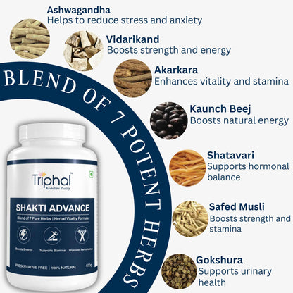 Shakti Advance - Herbal Male Vitality Powder