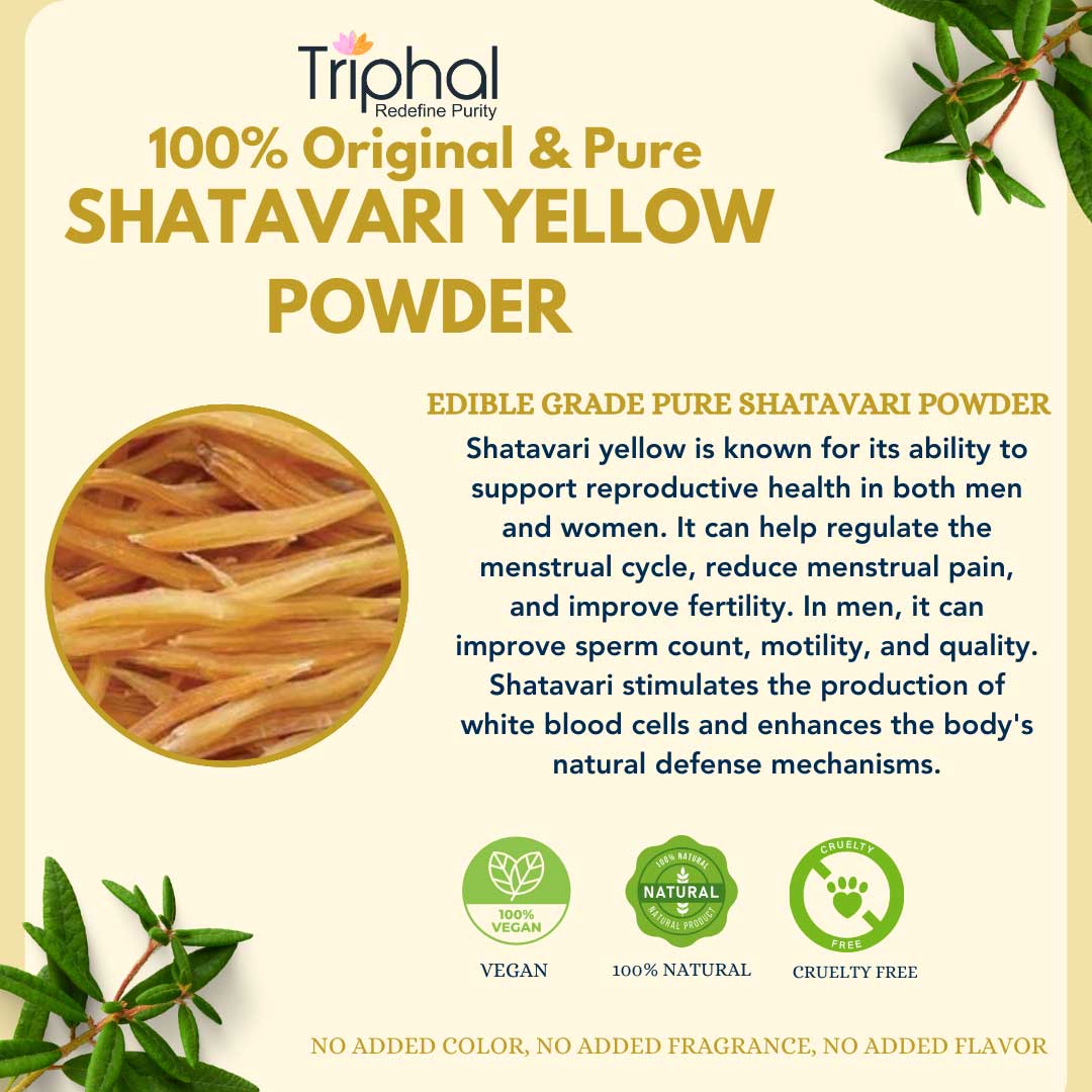 Shatavari Powder - Organic & Preservative Free