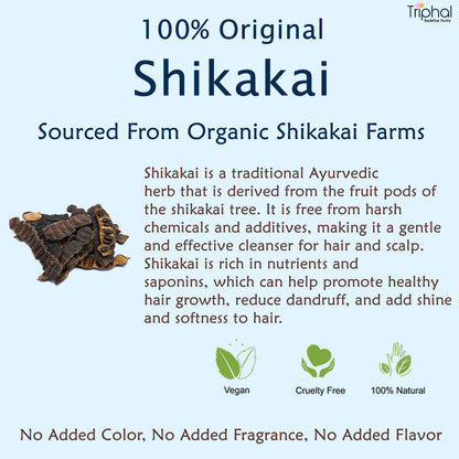 Shikakai Pods: Nourish Your Hair the Ayurvedic Way | Pure Acacia Concinna | Triphal