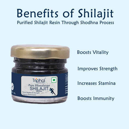 Shilajit (20g) - Male Vitality Powder (50g) | Combo For Men