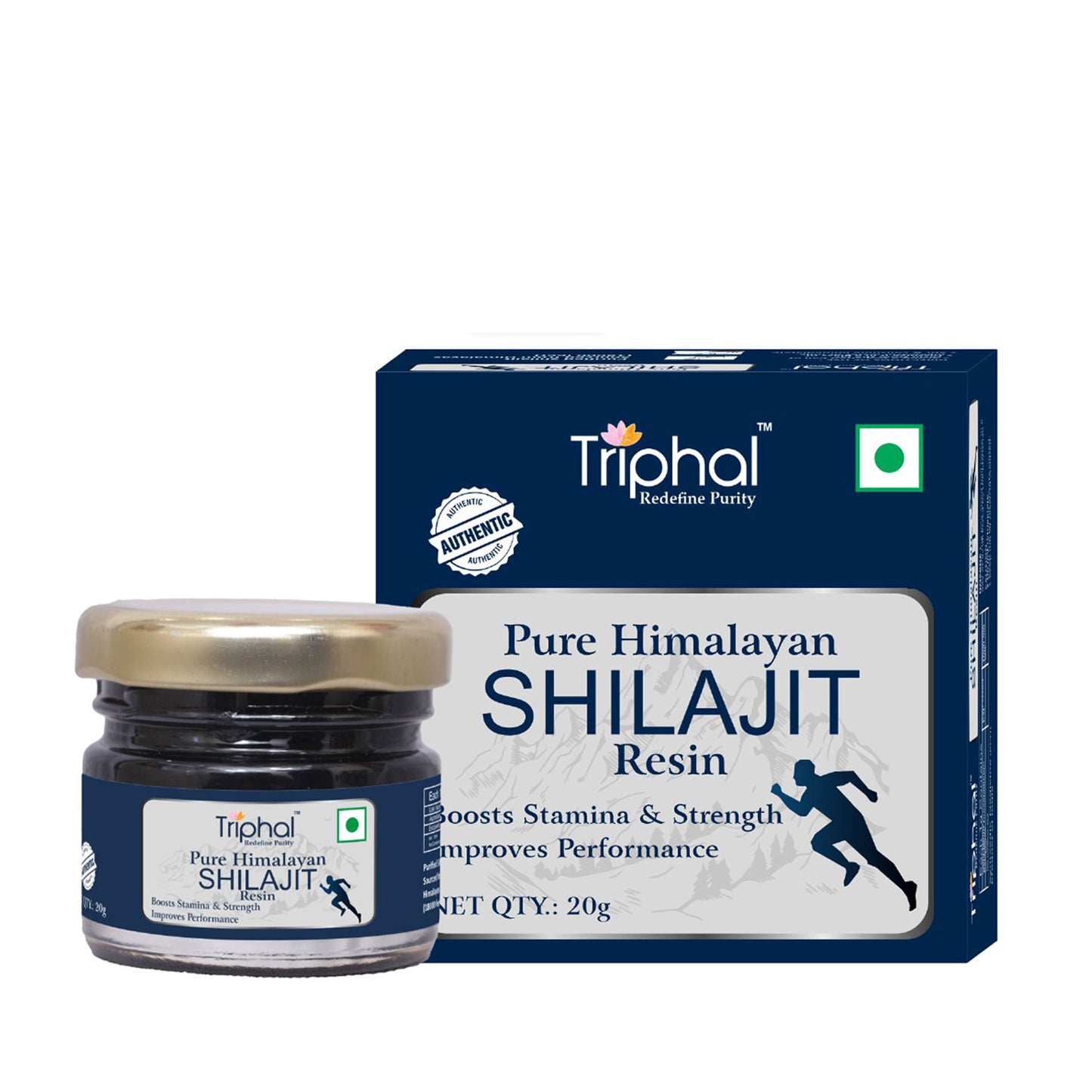 Shilajit (20g) - Male Vitality Powder (50g) | Combo For Men