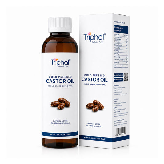 Pure Cold Pressed Castor Oil | 100% Natural | Edible Arandi Ka Tel