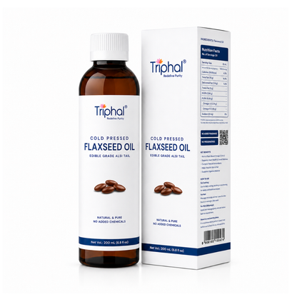 Pure Cold Pressed Flaxseeds / Linseeds Oil | 100% Natural | Edible Alsi Ka Tel