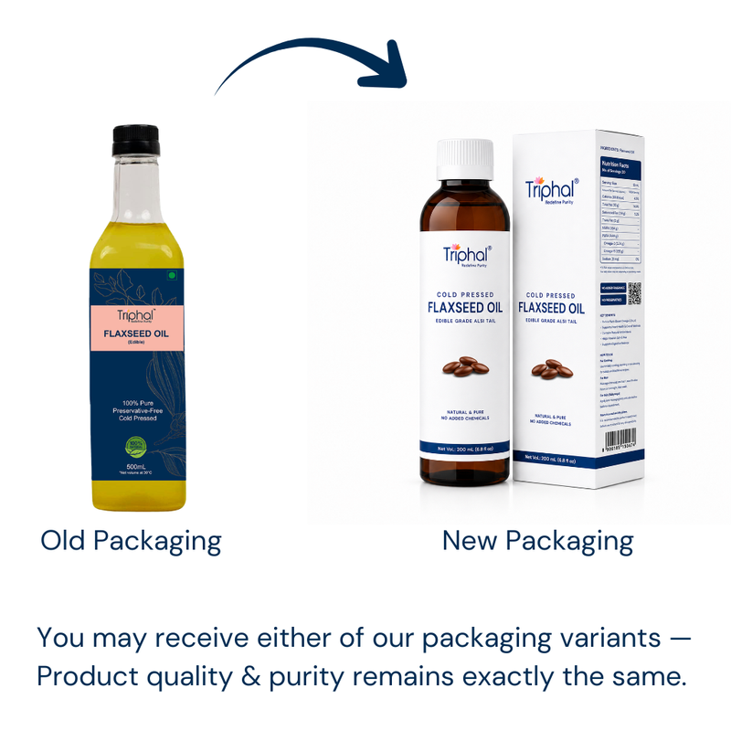 Pure Cold Pressed Flaxseeds / Linseeds Oil | 100% Natural | Edible Alsi Ka Tel